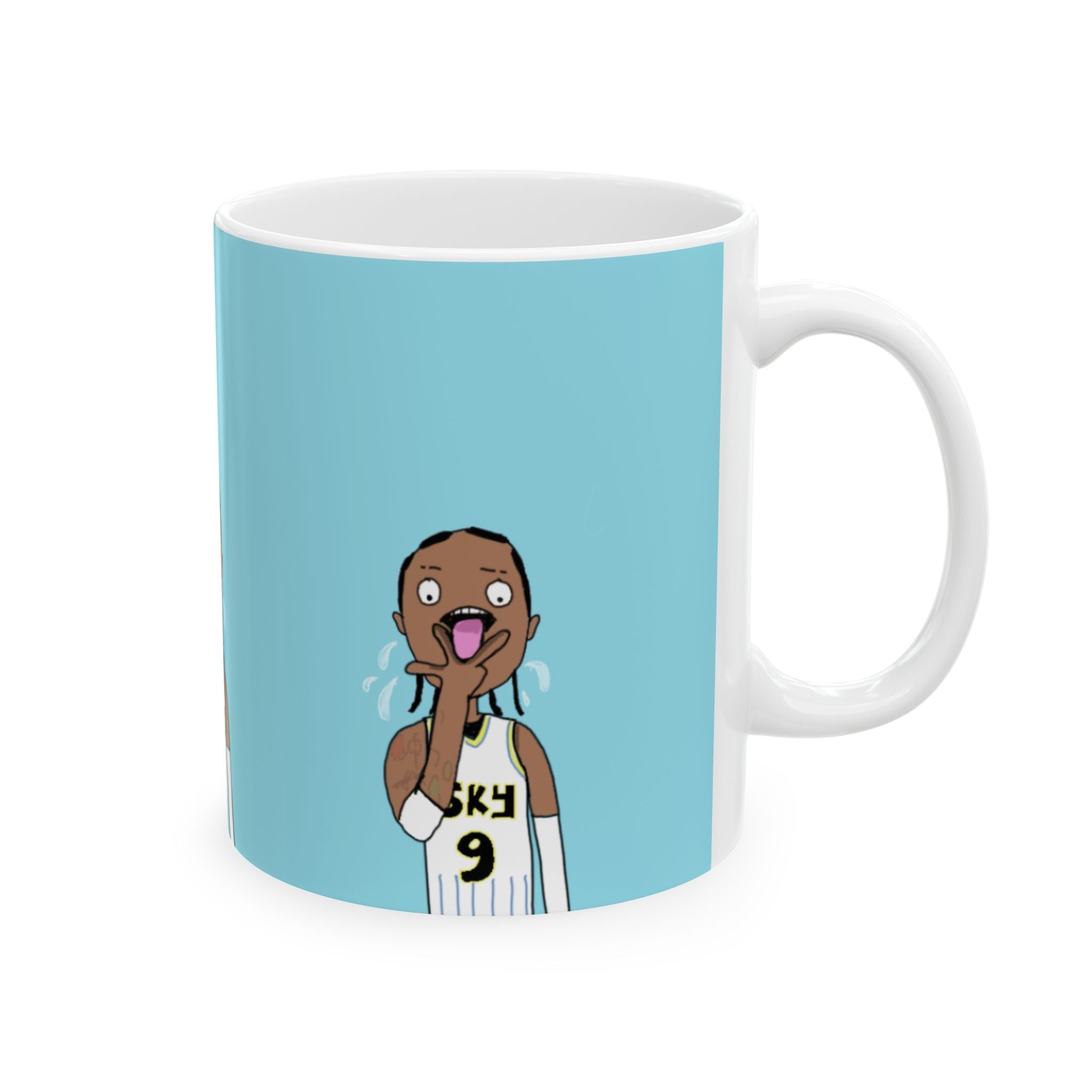 Tash Pride Celly Ceramic Mug, (11oz)